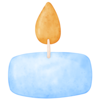 Candles, watercolor candles, scent png