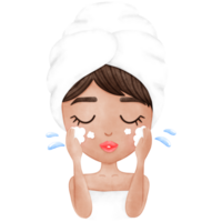 Skincare, Facial Mask, Woman, Selflove png