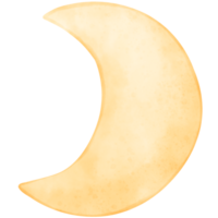 Moon illustration, cute moon png