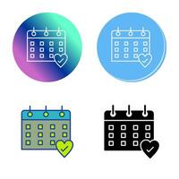 Calendar Vector Icon