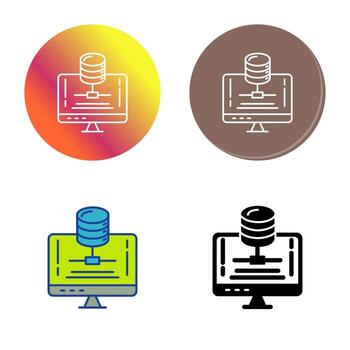 icono de vector de servidor