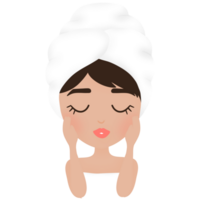 cuidados com a pele, facial mascarar, mulher, amor próprio png