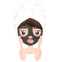 huidverzorging, gelaats masker, vrouw, zelfliefde png