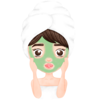 protección de la piel, facial mascarilla, mujer, amor propio png