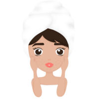 cuidados com a pele, facial mascarar, mulher, amor próprio png