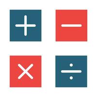 Math Vector Glyph Two Color Icon For Personal And Commercial Use.