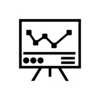 Business analytics icon vector. Data analysis illustration sign. data science symbol. profit graph logo. vector