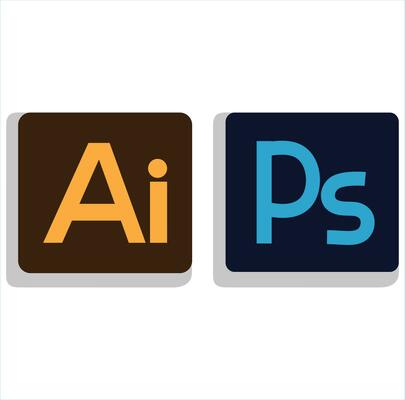 Adobe Illustrator and Adobe Photoshop Software's Logo