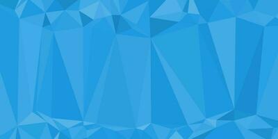 abstract modern blue crystal background vector