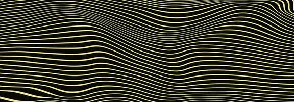 Abstract growth rings of a tree.Line design of a wooden stump. vector