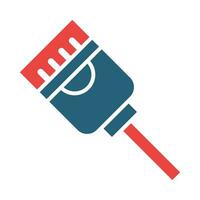 Ethernet Vector Glyph Two Color Icon For Personal And Commercial Use.