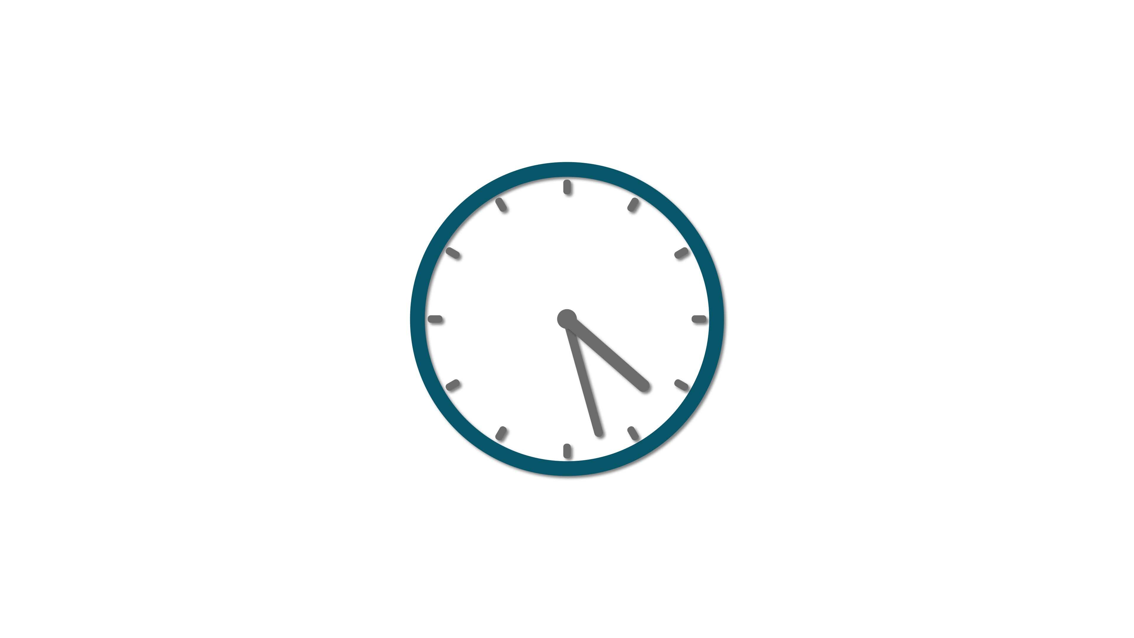 Clock Icon With Moving Arrows In 12 Hour Loop Stopwatch Animation clock-icon-with-moving-arrows-in-12-hour-loop-stopwatch-animation