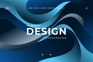 3d Abstract Background Gradient Blue Colorfull with shadows is modern overlapping forms wallpaper. The design template is unique and full of color. The shadows give the wallpaper a realistic look vector