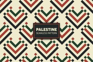 palestino bordado modelo antecedentes. genial para presentaciones y diapositivas vector archivo.