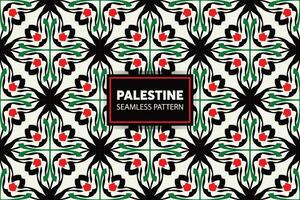 palestino bordado modelo antecedentes. genial para presentaciones y diapositivas vector archivo.