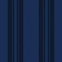 Vertical lines stripe pattern in blue. Vector stripes background fabric texture. Geometric striped line seamless abstract design.