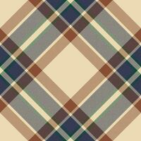 Plaid pattern vector. Check fabric texture. Seamless textile design for clothes, paper print. vector