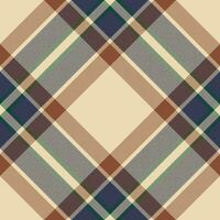 Plaid pattern vector. Check fabric texture. Seamless textile design for clothes, paper print. vector