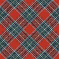 vector de patrón de cuadros sin costuras de tartán escocia. tela de fondo retro. textura geométrica cuadrada de color de verificación vintage para impresión textil, papel de regalo, tarjeta de regalo, diseño de papel tapiz.