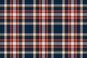 Seamless pattern of scottish tartan plaid. Repeatable background with check fabric texture. Vector backdrop striped textile print.