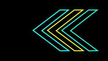 directional arrow loop, Arrow loading bar animated 4k video