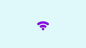 draadloze Wifi netwerk icoon video