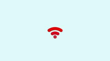 wireless WIFI network icon video