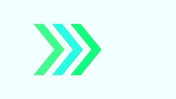 directional arrow loop, Arrow loading bar animated 4k video