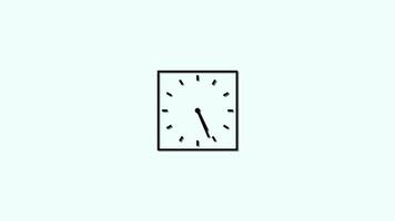 clock timer, clock video