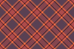 Plaid vector background of seamless check texture with a tartan fabric pattern textile.