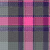 Background plaid textile of vector fabric tartan with a texture pattern seamless check.