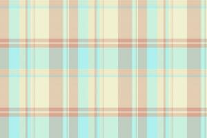 Plaid texture check of seamless fabric textile with a tartan background pattern vector. vector