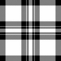 Plaid background pattern of tartan fabric texture with a vector seamless check textile.