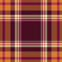 Tartan vector check of plaid textile pattern with a seamless background fabric texture.