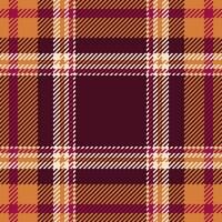 Tartan vector check of plaid textile pattern with a seamless background fabric texture.