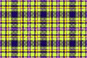 Textile texture plaid of vector tartan pattern with a seamless background check fabric.