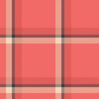 Fabric background vector of textile texture tartan with a pattern seamless check plaid.