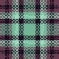 Seamless plaid vector of texture tartan pattern with a check textile background fabric.