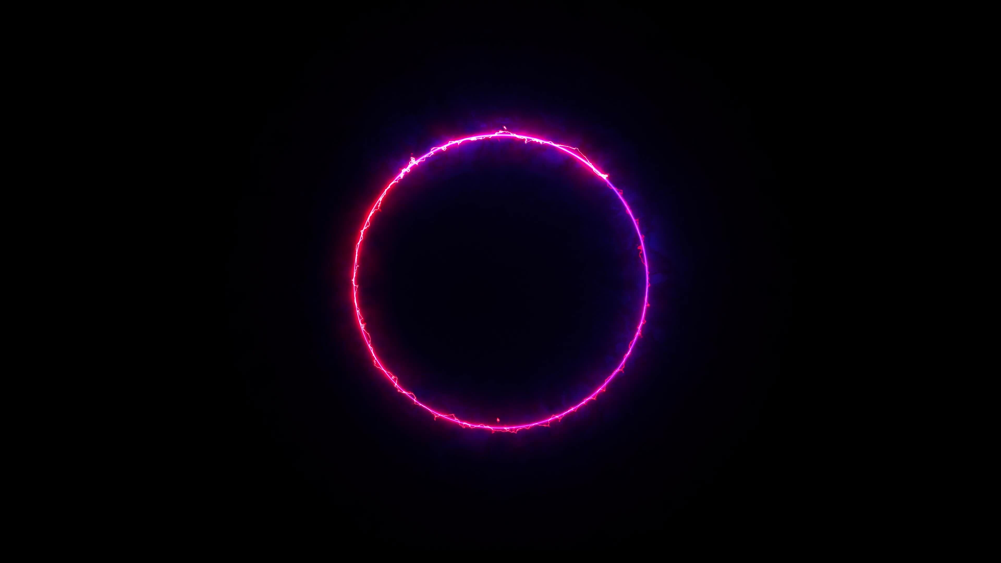 saber neon circle loop, circle loading bar loop animation 34636915 ...
