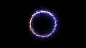 fire ring, saber neon circle loop, circle loading bar loop animation video