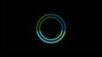 fire ring, saber neon circle loop, circle loading bar loop animation video