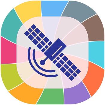 8 - Satellite .eps vector