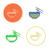 Noddle Vector Icon