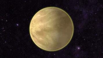 planète Vénus 4k video