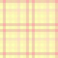 Check vector textile of plaid fabric texture with a pattern background tartan seamless.