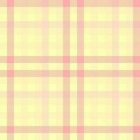 Check vector textile of plaid fabric texture with a pattern background tartan seamless.