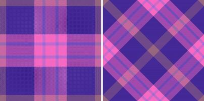 Seamless textile check of texture background pattern with a plaid tartan fabric vector. vector