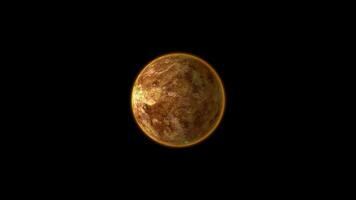 planet venus 4k video