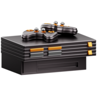 console 3d illustration pour infographie, etc png