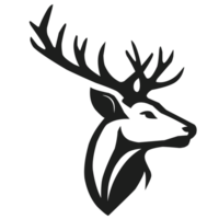 deer head logo png